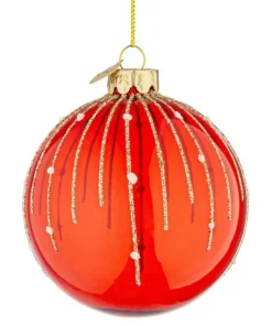 Bizzotto Sfere>SFERA VT SPARKLE ROSSO D80
