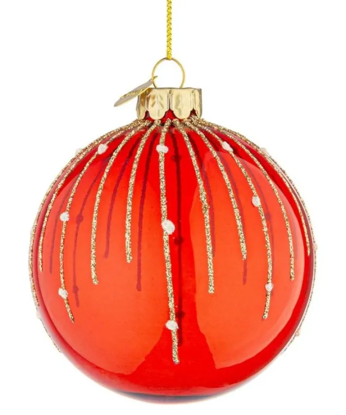 Bizzotto Sfere>SFERA VT SPARKLE ROSSO D80