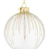 Bizzotto Sfere>SFERA VT SPARKLE TRASPARENTE D80