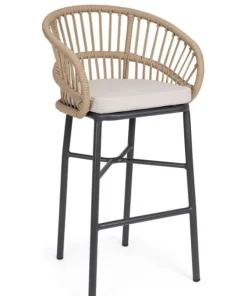 Bizzotto Sgabelli>SGABELLO BAR C-C ODIVELAS BEIGE