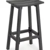Bizzotto Sgabelli>SGABELLO BAR IN ALLUMINIO ANTRACITE YK13 - SKIPPER