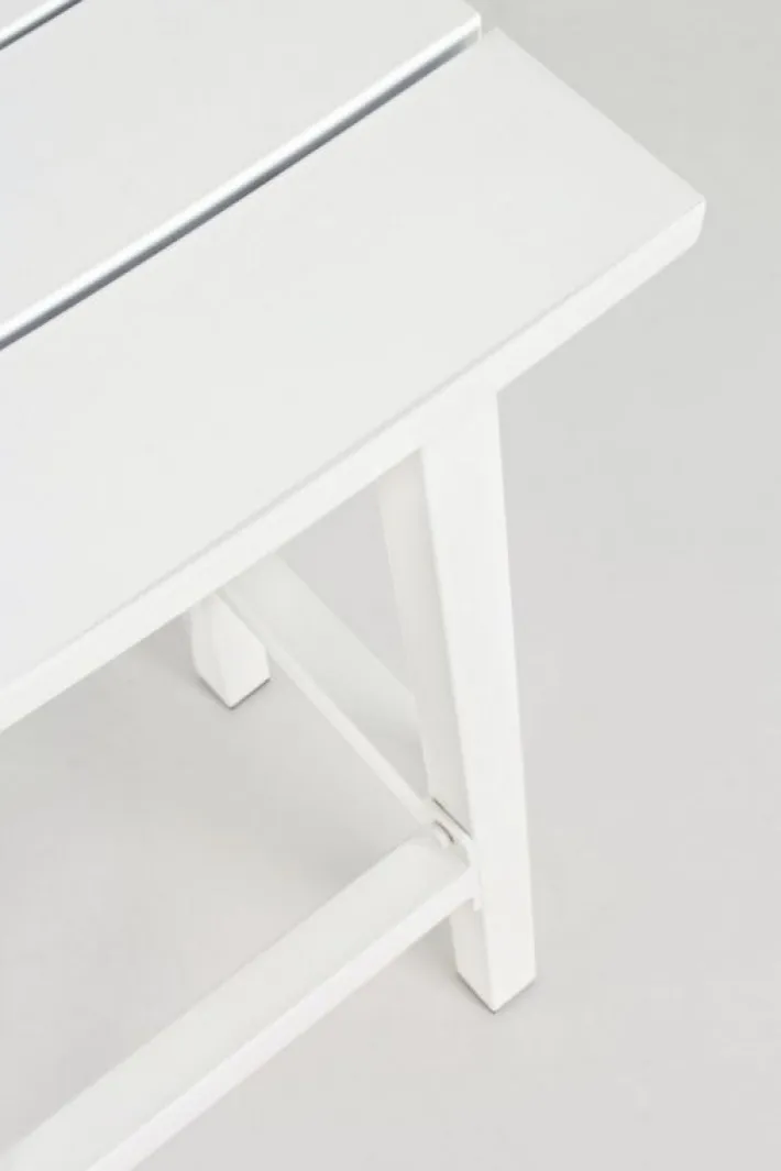 Bizzotto Sgabelli>SGABELLO BAR IN ALLUMINIO BIANCO YK11 - SKIPPER