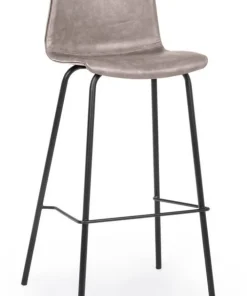 Bizzotto Sgabelli Bar>SGABELLO BAR IN ECOPELLE BEIGE - KYRA