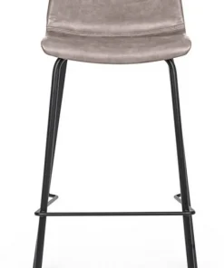 Bizzotto Sgabelli Bar>SGABELLO BAR IN ECOPELLE BEIGE - KYRA
