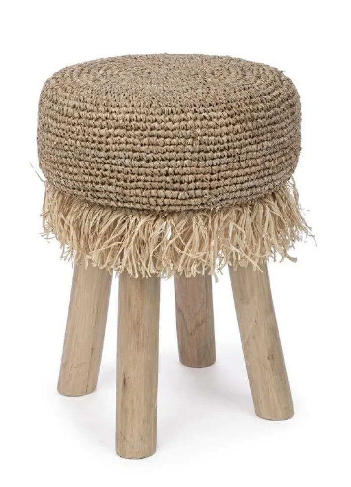 Bizzotto Sgabelli>SGABELLO IN FIBRE NATURALI G01 - FLORINDA
