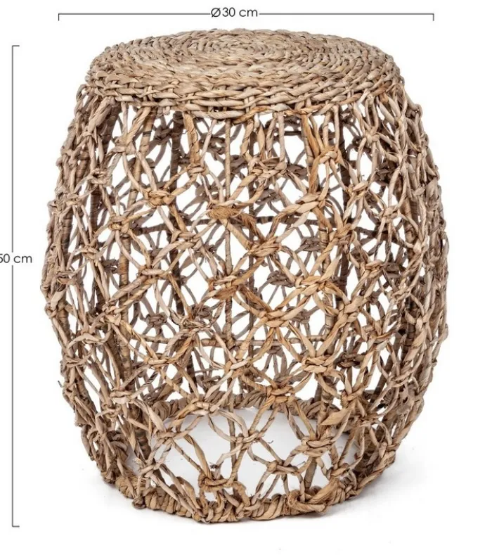 Bizzotto Sgabelli>SGABELLO IN FIBRE NATURALI - AMELINA