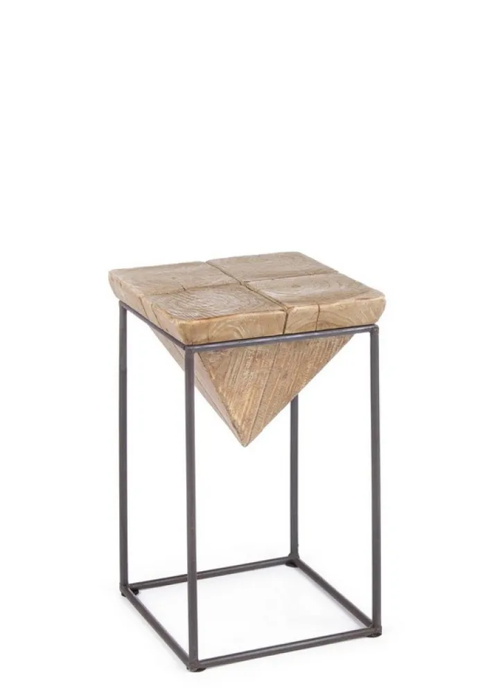 Bizzotto Sgabelli>SGABELLO IN LEGNO - PRISMY
