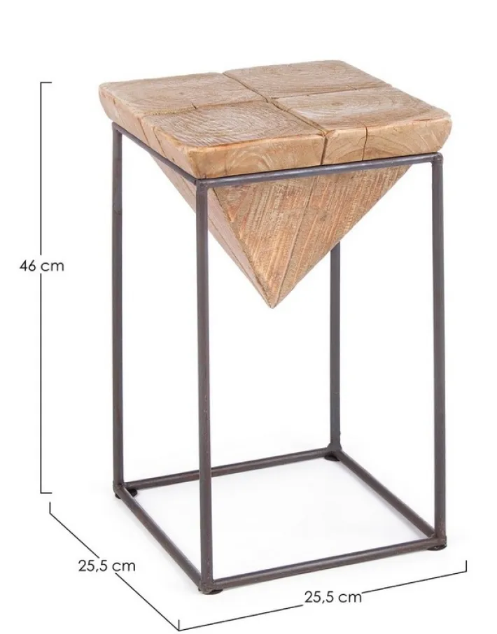 Bizzotto Sgabelli>SGABELLO IN LEGNO - PRISMY