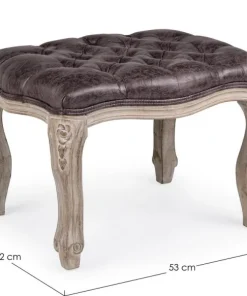 Bizzotto Pouf>SGABELLO IN TESSUTO - DIVA