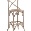 Bizzotto Sgabelli Bar>SGABELLOBAR IN LEGNO GRIGIO NATURALE - CROSS