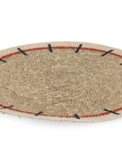 Bizzotto Ceste Decorative>SOTTOPIATTO DECOR NINH NAT BLU ROSSO D34