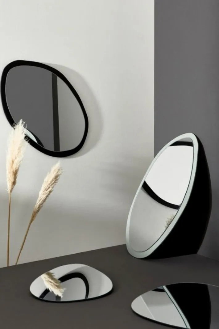 Bizzotto Specchi>SPECCHIO C-C ASTEROID NERO 51X79