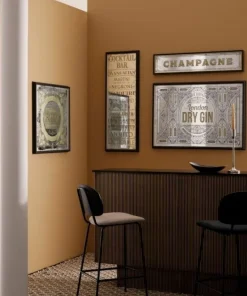 Bizzotto Specchi>SPECCHIO C-C LIBRARY ORO 40X110