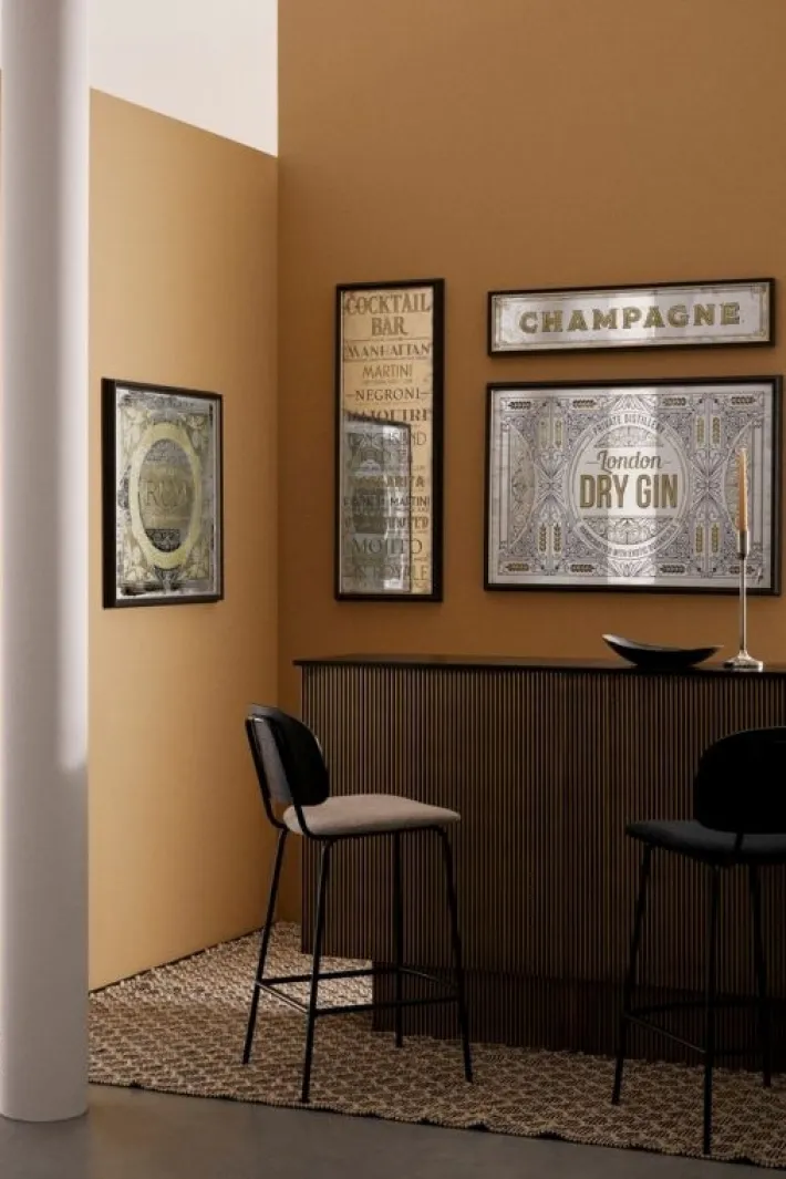 Bizzotto Specchi>SPECCHIO C-C LIBRARY ORO 40X110