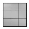 Bizzotto Specchi>SPECCHIO C-C WINDOW PLANET NER-SMO 90X90