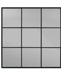 Bizzotto Specchi>SPECCHIO C-C WINDOW PLANET NER-SMO 90X90