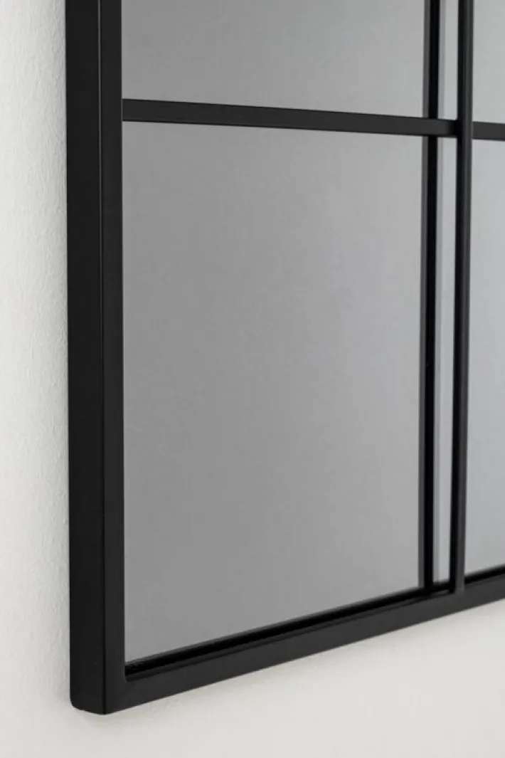 Bizzotto Specchi>SPECCHIO C-C WINDOW PLANET NER-SMO 90X90