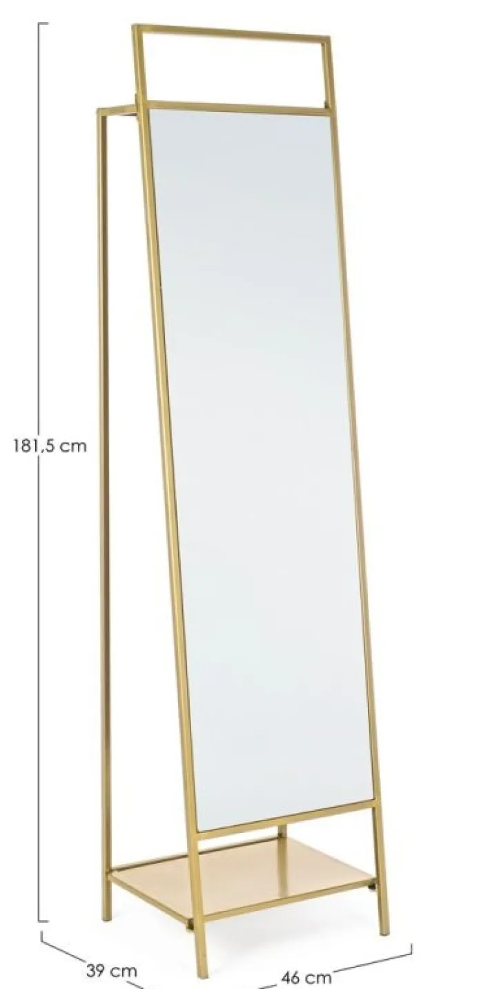 Bizzotto Specchi>SPECCHIO ST. C-P.ABITI EKBAL ORO