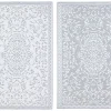 Bizzotto Tappeti Per Esterno>TAPPETO BIANCO GRIGIO 120X180 - ANSEDONIA