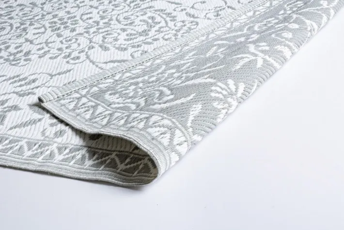 Bizzotto Tappeti Per Esterno>TAPPETO BIANCO GRIGIO 120X180 - ANSEDONIA
