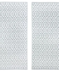 Bizzotto Tappeti Per Esterno>TAPPETO GRIGIO BIANCO 120X180 - RHOMBUS