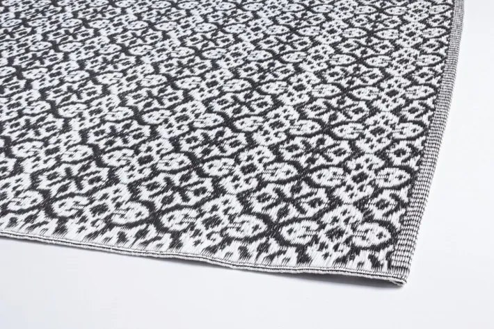 Bizzotto Tappeti Per Esterno>TAPPETO NERO BIANCO 120X180 - TIRRENIA