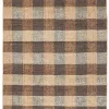 Bizzotto Tappeti>TAPPETO RUANDA QUADRI MARRONE 200X300