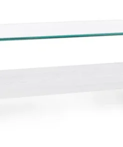 Bizzotto Tavolini>TAVOLINO BIANCO - LINE WOOD