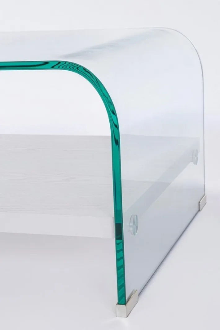 Bizzotto Tavolini>TAVOLINO BIANCO - LINE WOOD