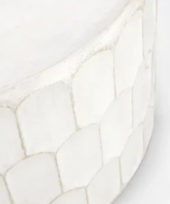 Bizzotto Tavolini>TAVOLINO CAESAR D66 BIANCO