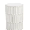 Bizzotto Tavolini>TAVOLINO CAESAR D40.5 BIANCO