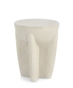 Bizzotto Tavolini>TAVOLINO CAESAR D38 BIANCO