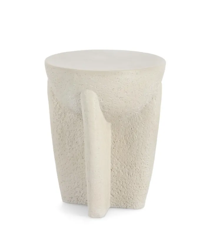 Bizzotto Tavolini>TAVOLINO CAESAR D38 BIANCO