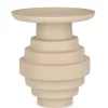 Bizzotto Tavolini>TAVOLINO IN ACCIAIO BEIGE - AMBA