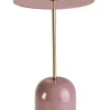 Bizzotto Tavolini>TAVOLINO IN ACCIAIO ROSA D30 - TULASI