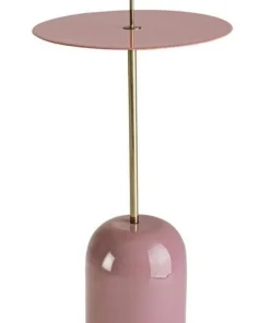 Bizzotto Tavolini>TAVOLINO IN ACCIAIO ROSA D30 - TULASI