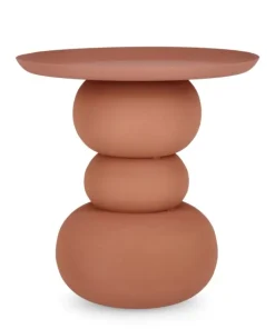 Bizzotto Tavolini>TAVOLINO IN ACCIAIO TERRACOTTA - ALPA