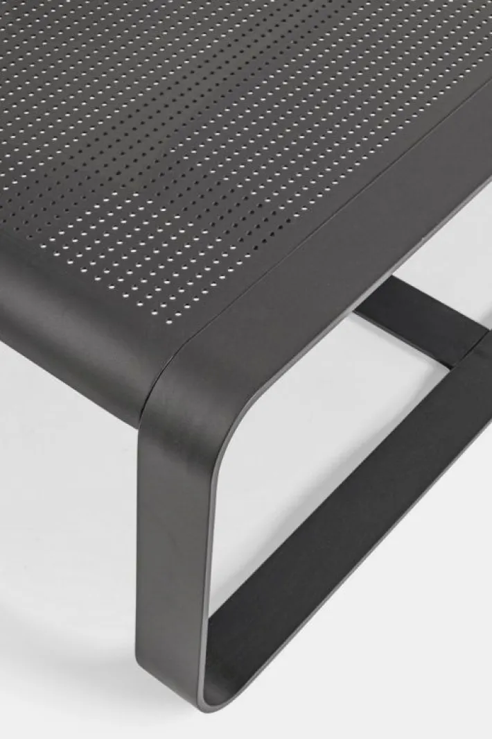 Bizzotto Tavolini>TAVOLINO IN ALLUMINIO ANTRACITE YK13 - MERRIGAN