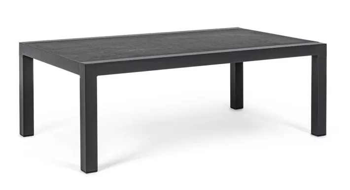 Bizzotto Tavolini>TAVOLINO IN ALLUMINIO ANTRACITE JX55 - KLEDI