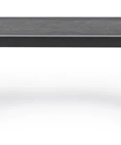 Bizzotto Tavolini>TAVOLINO IN ALLUMINIO ANTRACITE JX55 - KLEDI