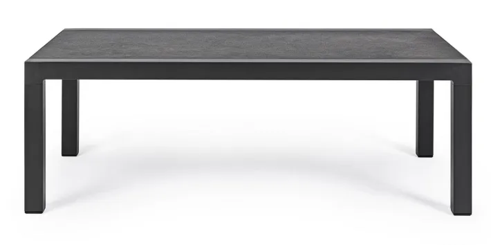 Bizzotto Tavolini>TAVOLINO IN ALLUMINIO ANTRACITE JX55 - KLEDI