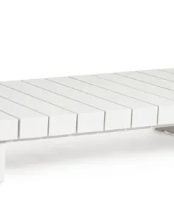 Bizzotto Tavolini>TAVOLINO IN ALLUMINIO BIANCO WG20 - INFINITY