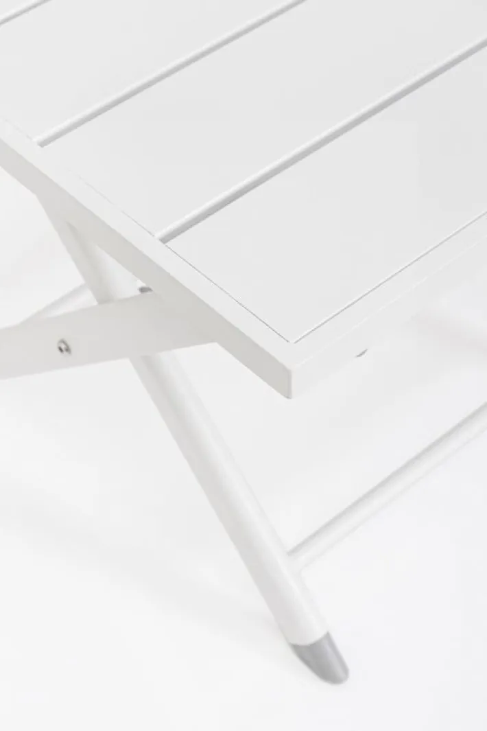 Bizzotto Tavolini>TAVOLINO IN ALLUMINIO BIANCO - TAYLOR