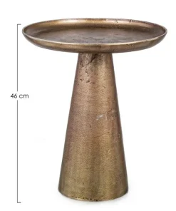 Bizzotto Tavolini>TAVOLINO IN ALLUMINIO D39 - KULVIR