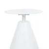 Bizzotto Tavolini>TAVOLINO IN ALLUMINIO D50 BIANCO XK04- ALOHA