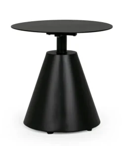 Bizzotto Tavolini>TAVOLINO IN ALLUMINIO D50 NERO XK0Y - ALOHA