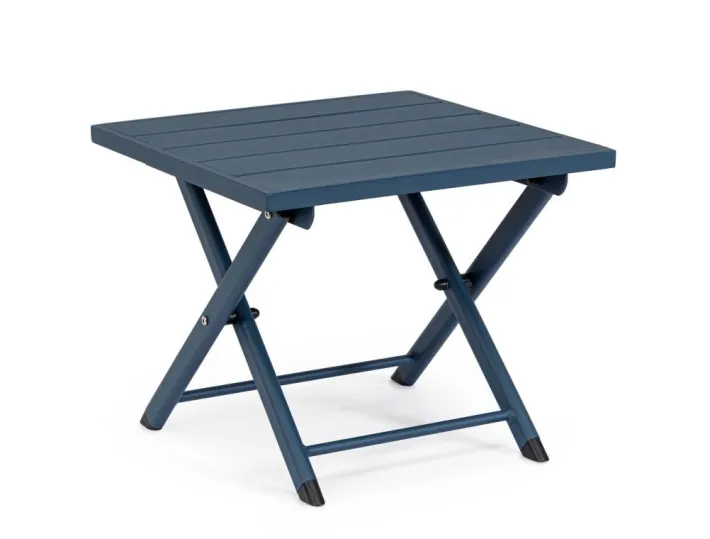 Bizzotto Tavolini>TAVOLINO IN ALLUMINIO NAVY - TAYLOR
