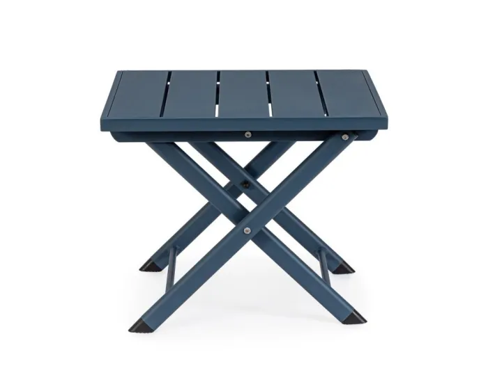 Bizzotto Tavolini>TAVOLINO IN ALLUMINIO NAVY - TAYLOR