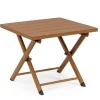 Bizzotto Tavolini>TAVOLINO IN ALLUMINIO PECAN - TAYLOR