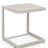 Bizzotto Tavolini>TAVOLINO IN ALLUMINIO 40X40 - KONNOR RASTIN